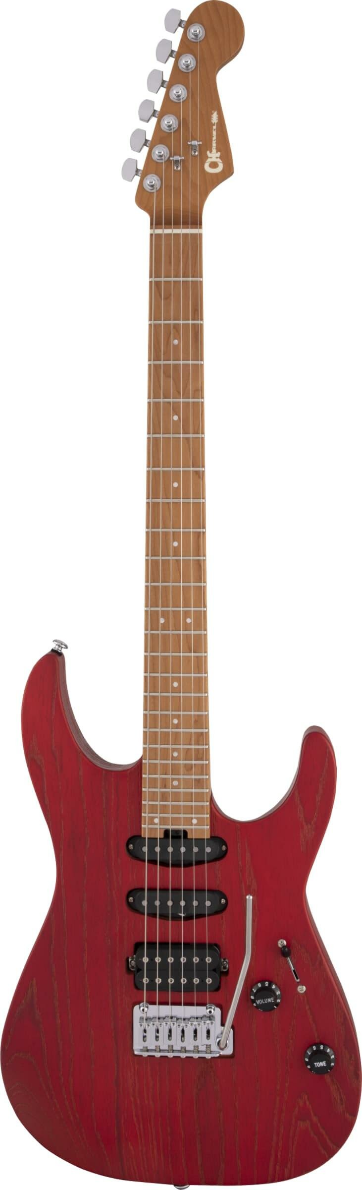 Электрогитары Charvel PM DK24 HSS 2PT CM - RED ASH