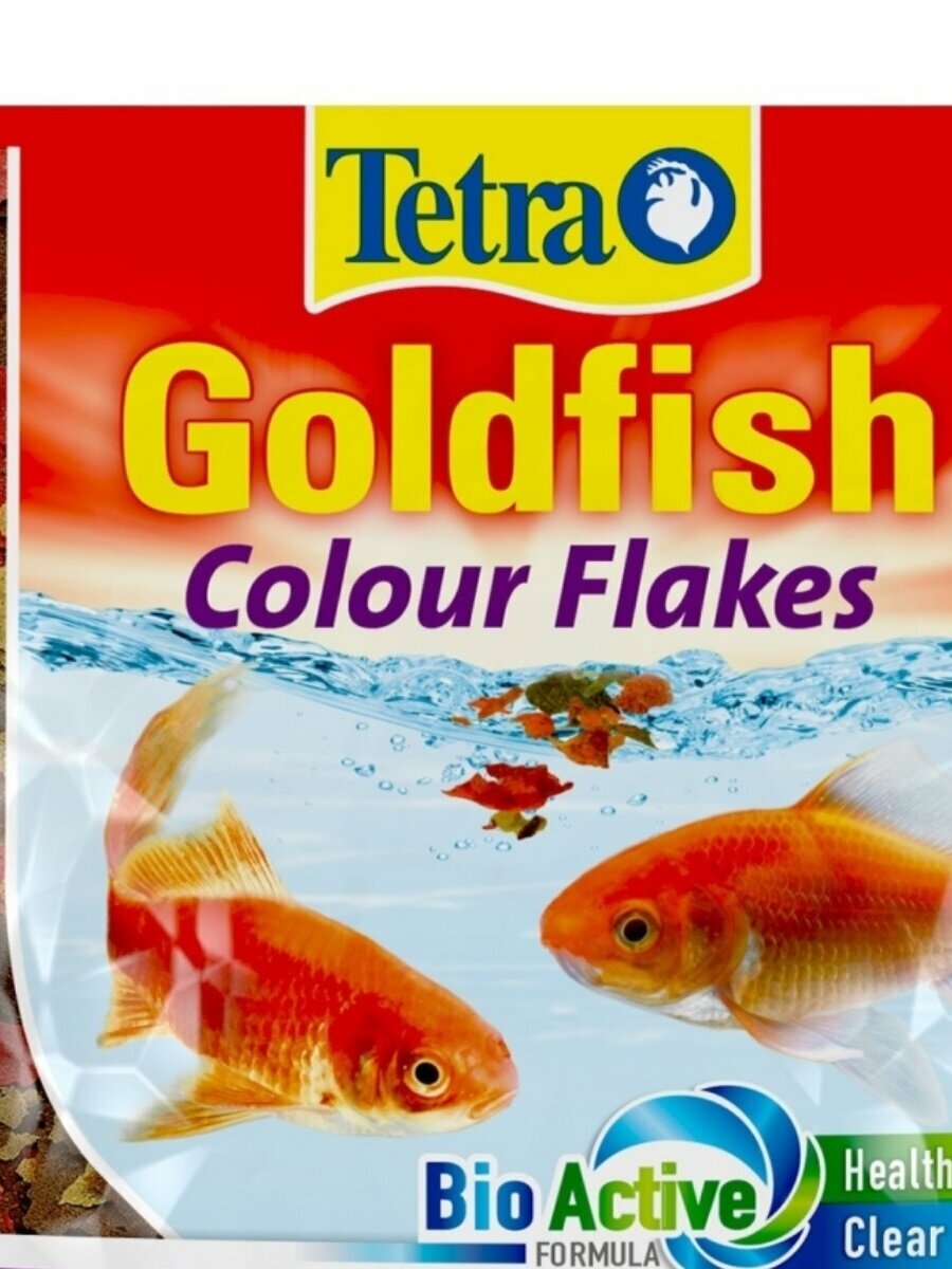 TetraGoldfish Colour Корм в хлопьях для улучшения окраса золотых рыб 12 гр