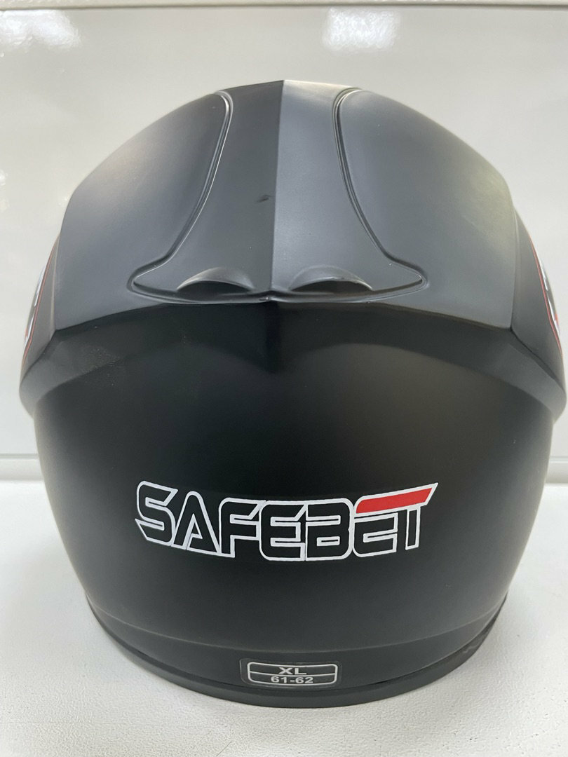 Шлем HF-909 Детский р. 61-62 XL Matt Black E26 SAFEBET 10000097