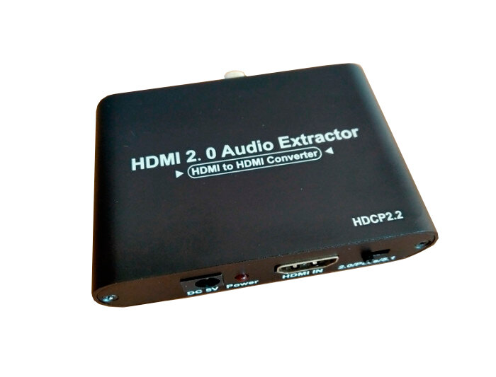 Конвертер HDMI в HDMI с выводом звука (SPDIF и R/L)