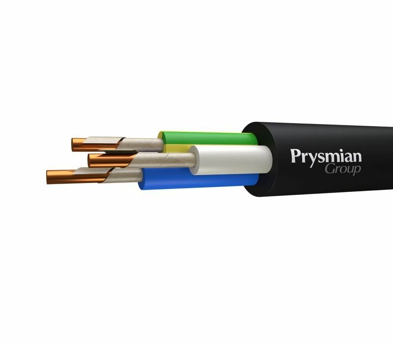 фото Кабель ВВГнг(А)-FRLS 3х1.5 ОК (N PE) 1кВ (м) РЭК-PRYSMIAN 1703040106