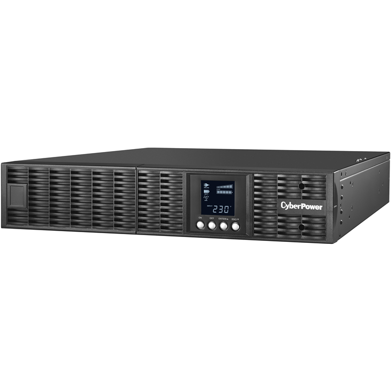 Источник бесперебойного питания CyberPower OLS2000ERT2U Online 2000VA/1800W USB/RS-232/EPO/SNMPslot/RJ11/45/ВБМ (8 IEC С13)