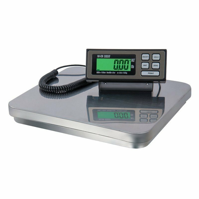 Весы напольные MERCURY M-ER 333BF-150.50 LCD (0,4-150 кг), дискретность 50 г, платформа 355x405 мм, переносной 333BF-150.50LCD