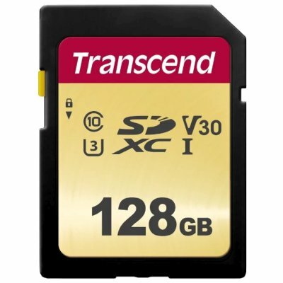 Карта памяти Transcend 128GB TS128GSDC500S