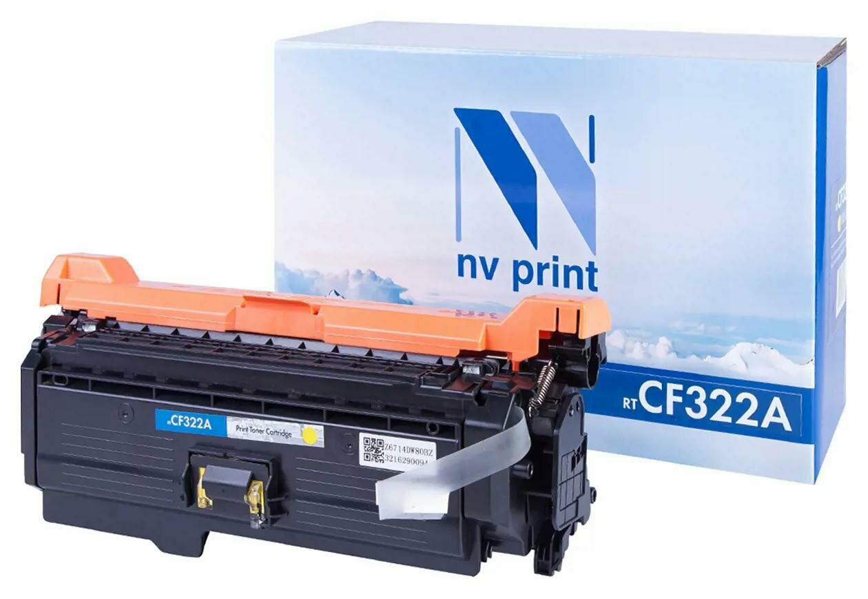 Картридж лазерный NV-Print NV-CF322AY, желтый