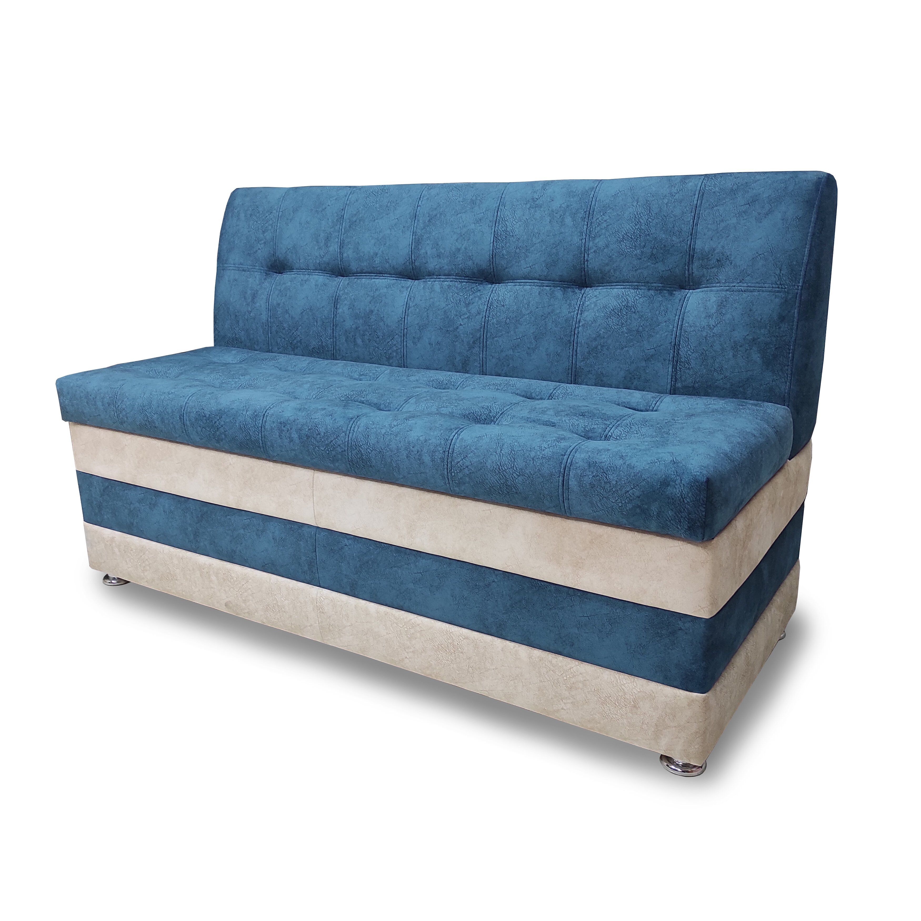 Кухонный диван Форум-5М (140см) Синий - фотография № 7