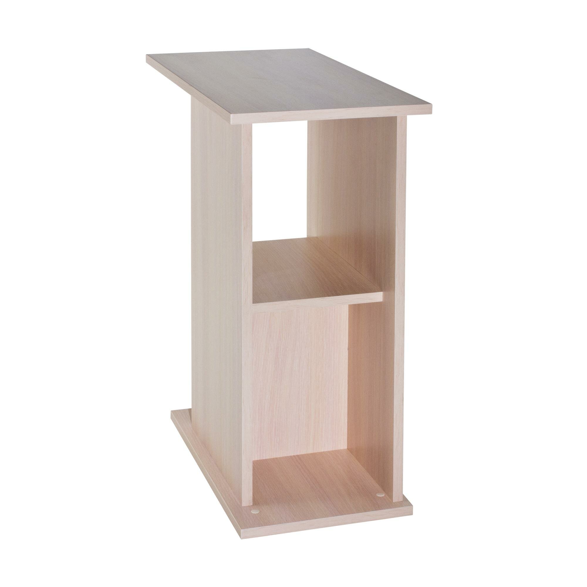 фото Подставка AquaPlus 60 (61*31*72 см) без дверки белое дерево в коробке подходит для моделей аквариумов STD П72, 216598 (1 шт)