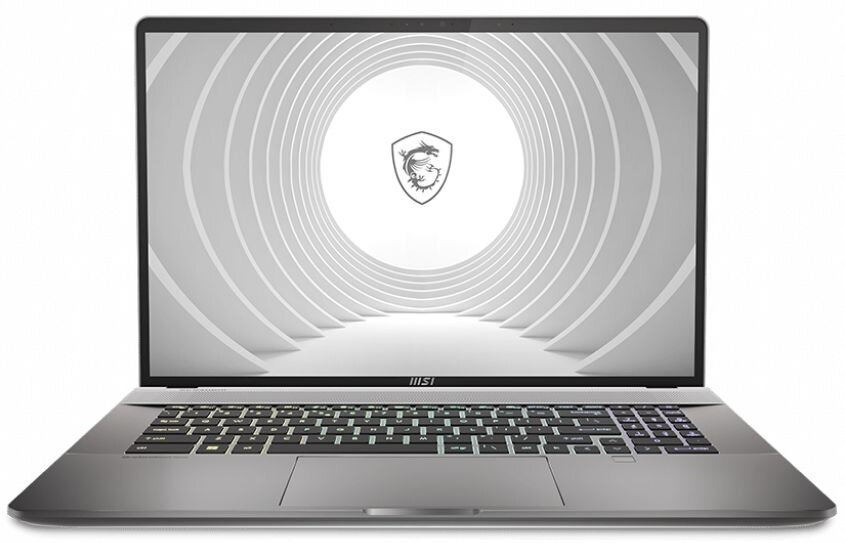 Ноутбук MSI CreatorPro Z17 A12UKST, Core i7-12700H,2.3 GHz,17" QHD+ (2560x1600),165Hz,DDR5 32GB (16GB*2) ,1TB M.2 PCIe SSD,RTX