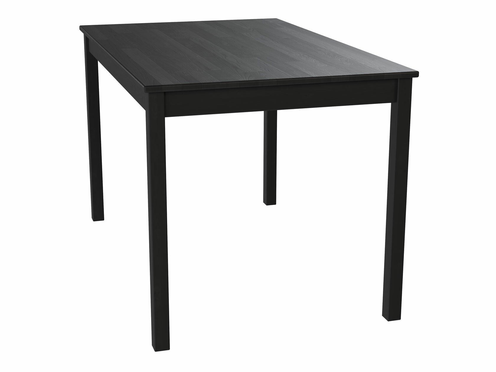 Кухонный стол Первый Мебельный Аврора Экстра / Aurora Extra Черный - фотография № 2