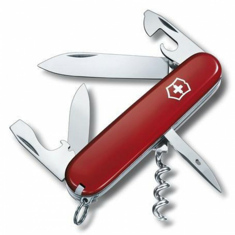 Victorinox швейцарский перочинный нож Spartan 91мм 12 функций красный (1.3603.B1)