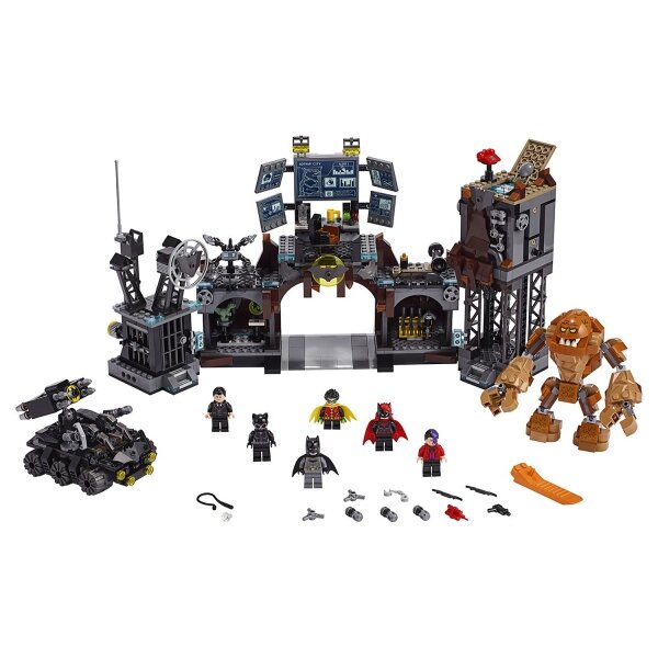 LEGO 76122 Batcave Clayface Invasion - Лего Супер Герои Вторжение Глиноликого в бэт-пещеру