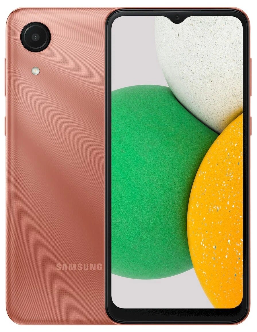 Смартфон Samsung Galaxy A03 Core SM-A032F 2Gb/32Gb bronze