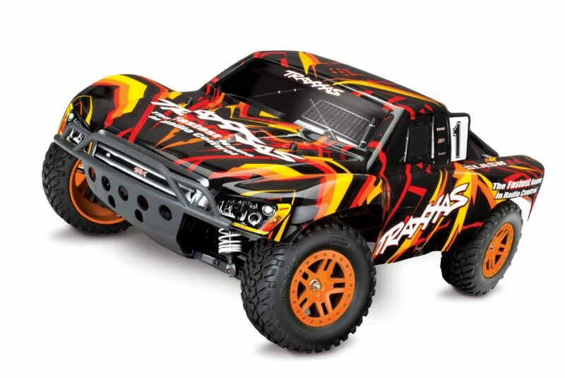 Машины на радиоуправлении TRAXXAS Slash 4x4 1:10 Orange