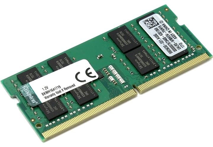 16GB PC-21300 DDR4-2666 Kingston (KVR26S19D8/16) SODIMM CL19