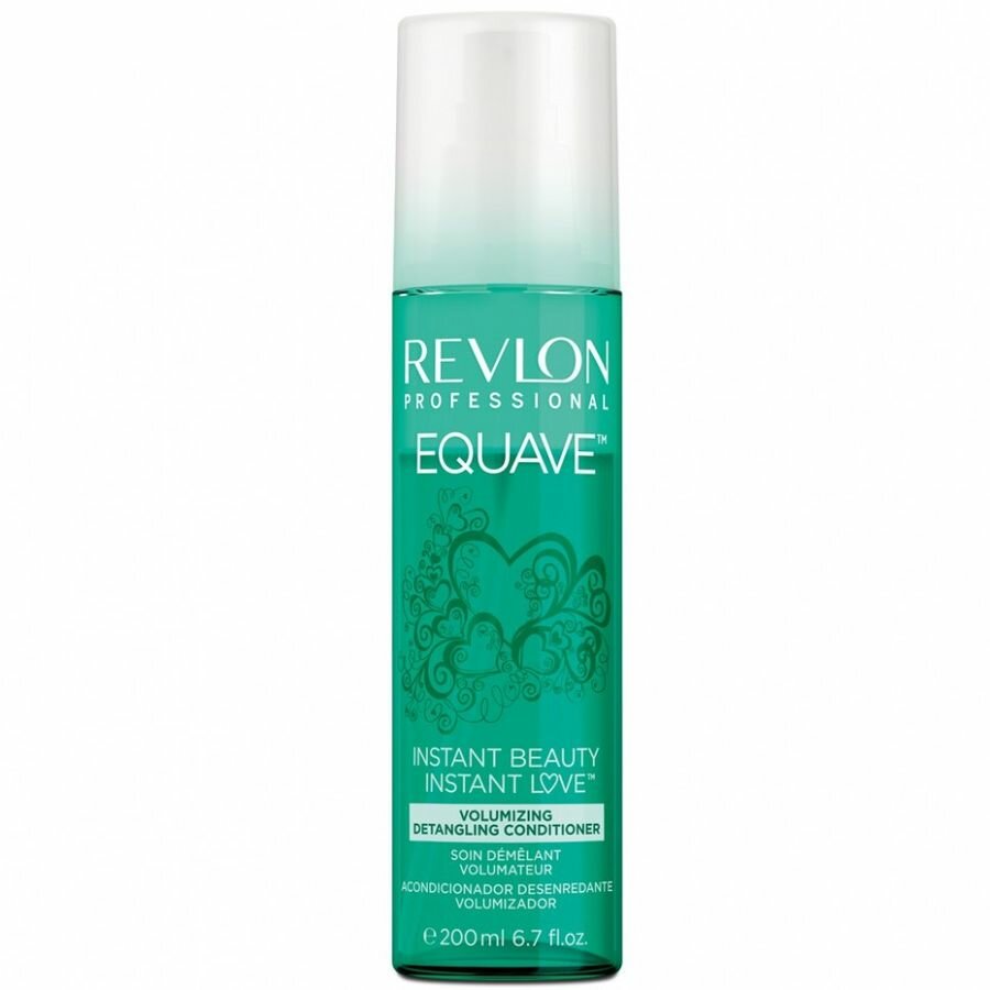 Revlon EQUAVE INSTANT BEAUTY VOLUM Несмываемый 2-х фазный кондиционер для тонких волос 200мл