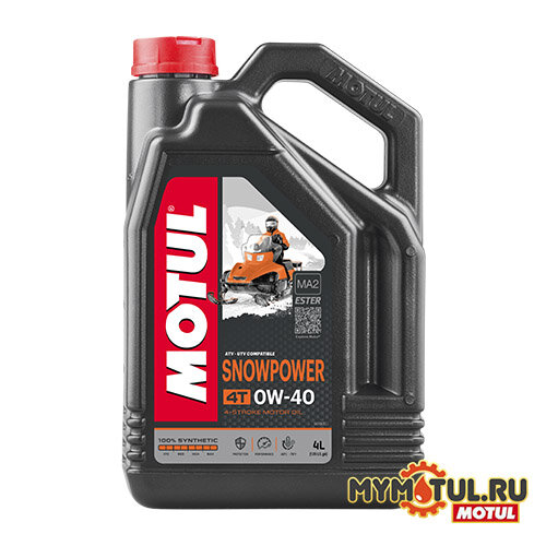 MOTUL Snowpower 4T 0w40 4л