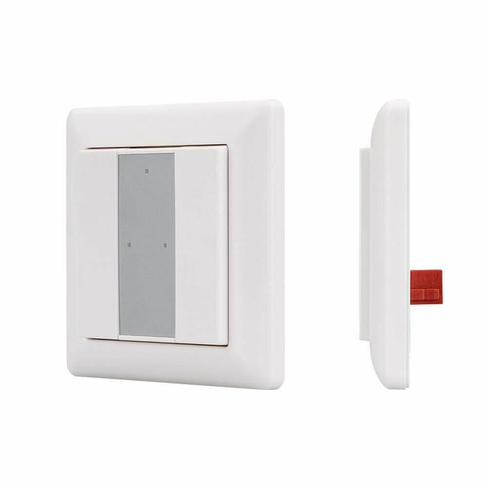 023487 Панель кнопочная Knob SR-KN9551K2-UP White (KNX, DIM) Arlight - фото №1
