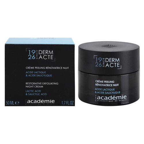 Academie Ночной обновляющий крем-эксфолиант 50 мл (Derm Acte Restorative Exfoliating Night Cream)