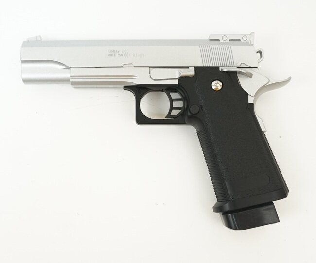 Страйкбольный пистолет Galaxy G.6S Colt металлический, пружинный