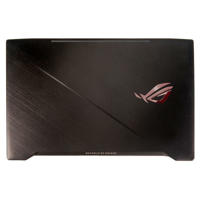 Крышка экрана (матрицы) для ноутбука Asus ROG GL703GS, GL703GM, GL703VS металлическая, серая, с разбора, (42B9BLCJN00)