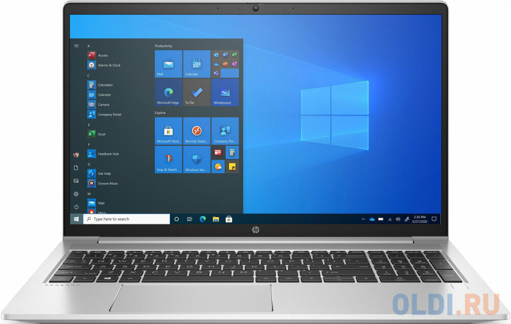 Ноутбук HP ProBook 455 G8 (3S8M1EA) Ryzen 7 5800U Octa/8GB/512GB SSD/15.6" FHD IPS/UMA/DOS/silver
