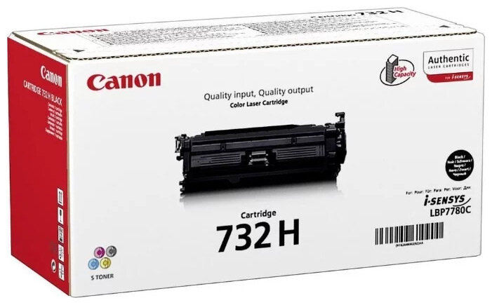 Картридж Canon 732 Bk H 6264 B 002 Чёрный