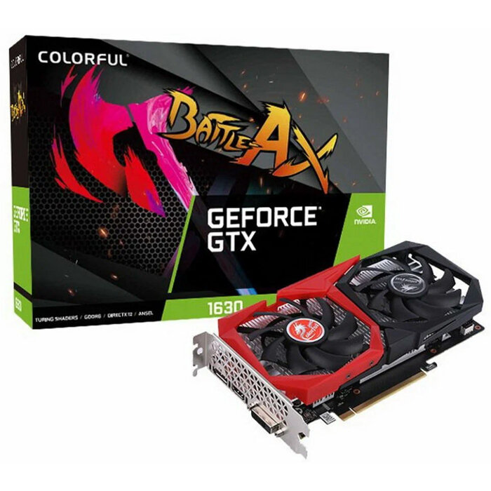 Видеокарта Colorful GTX1630 NB 4GD6-V 4Gb/PCI-E/GDDR6