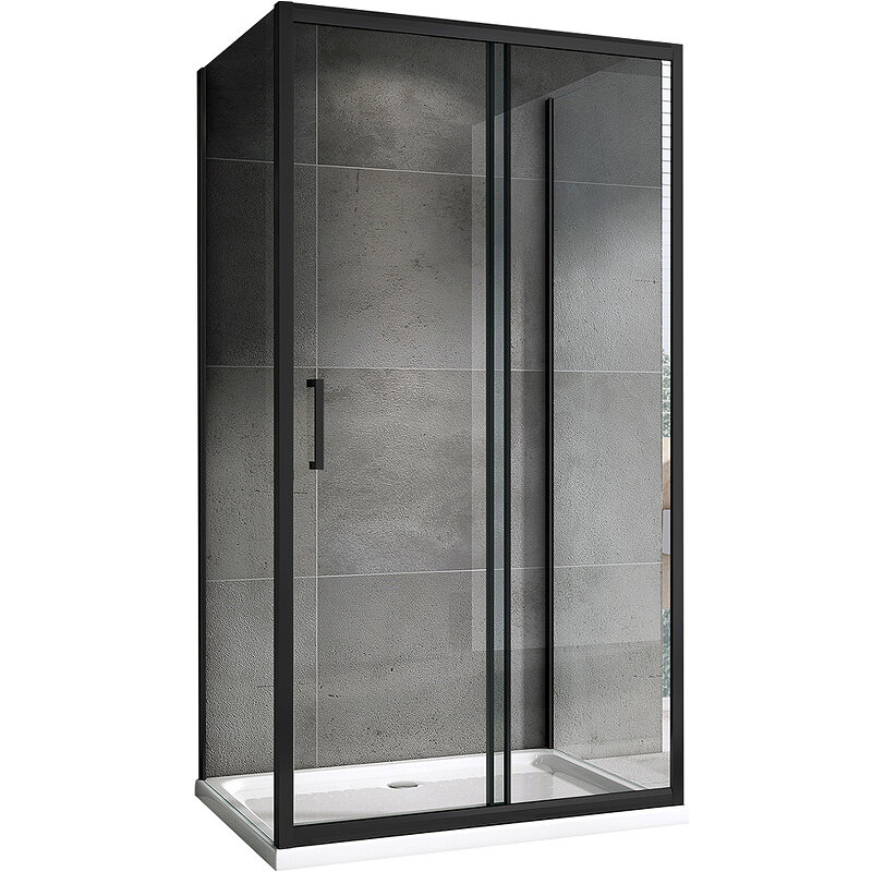 Душевой уголок Abber Schwarzer Diamant 150х70 AG30150B-S70B