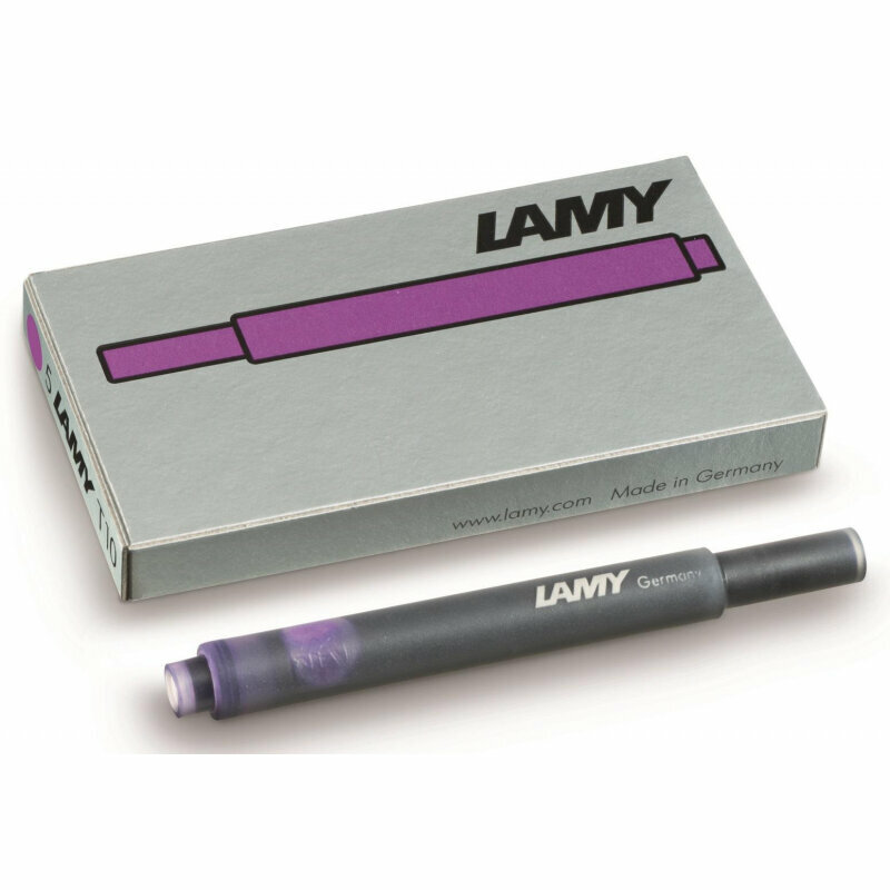 Чернила в патронах LAMY T10, Фиолетовый, 5 шт./уп 1605783, 1177578