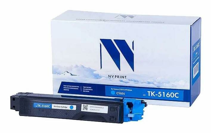 Картридж лазерный NV-Print TK-5160 голубой