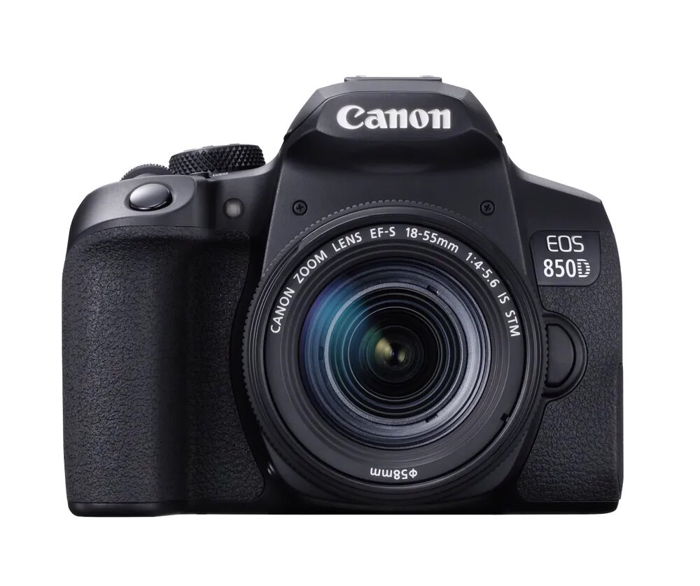 Фотоаппарат Canon EOS 850D Kit EF-S 18-55mm f/4-5.6 IS STM (РСТ), черный