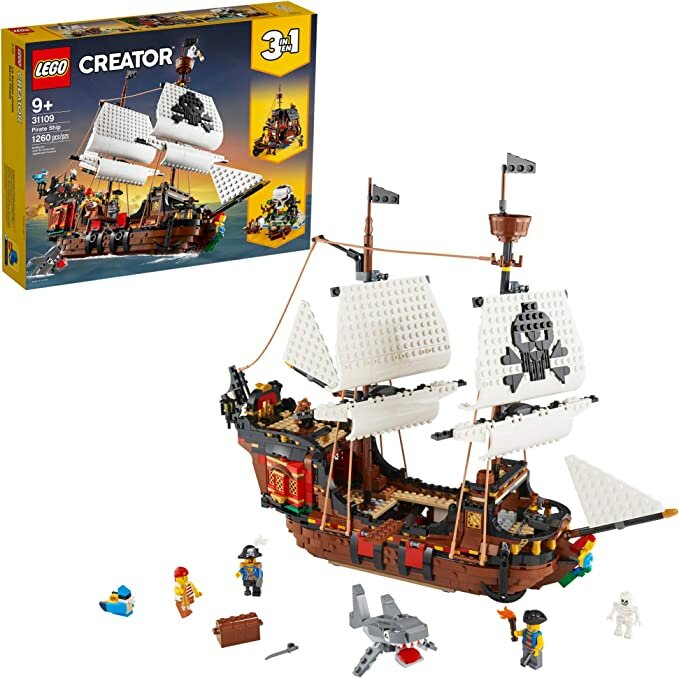 Конструктор LEGO Пиратский корабль Creator 3-in-1 (31109)