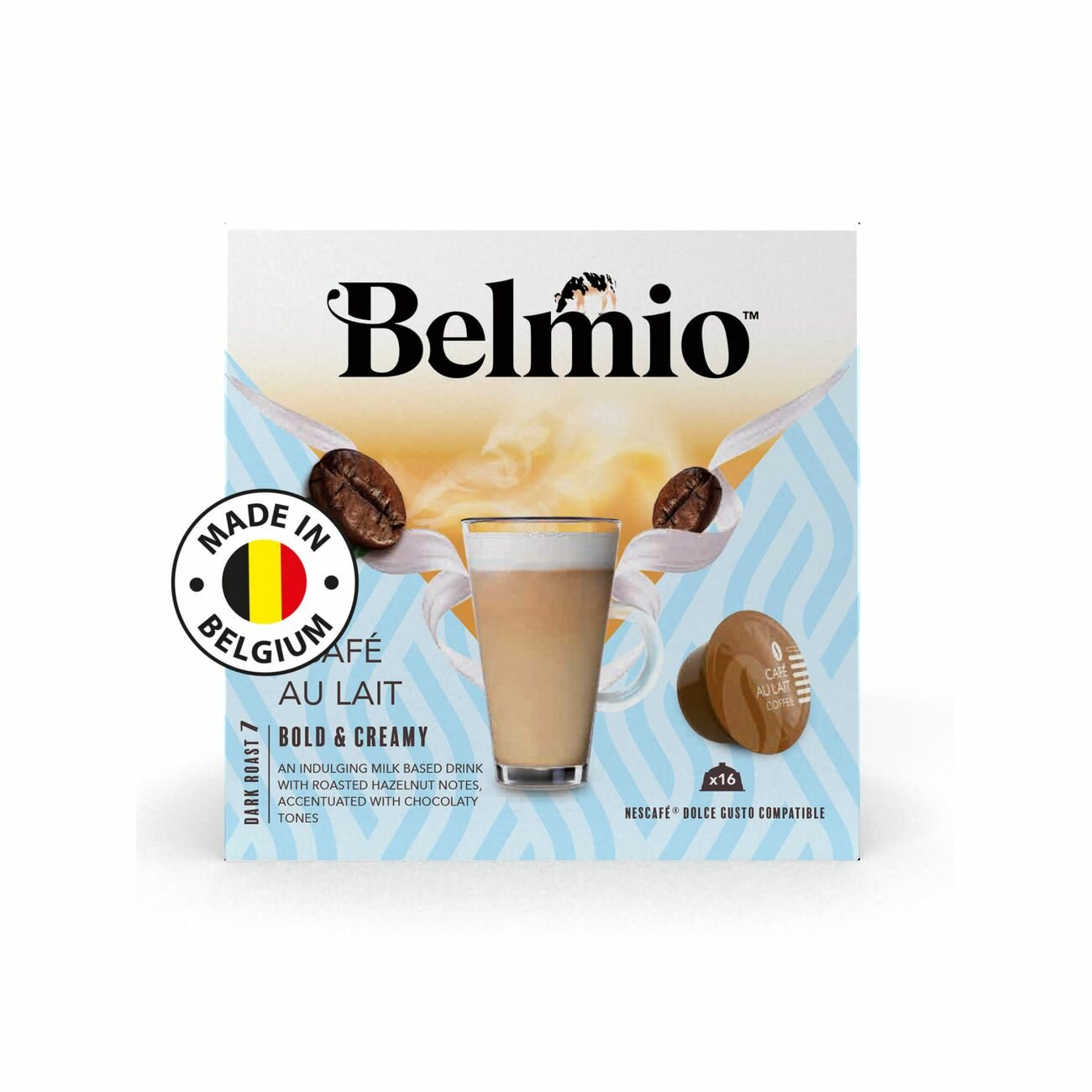Кофе в капсулах Belmio Cafe au Lait 16 шт. - фотография № 3