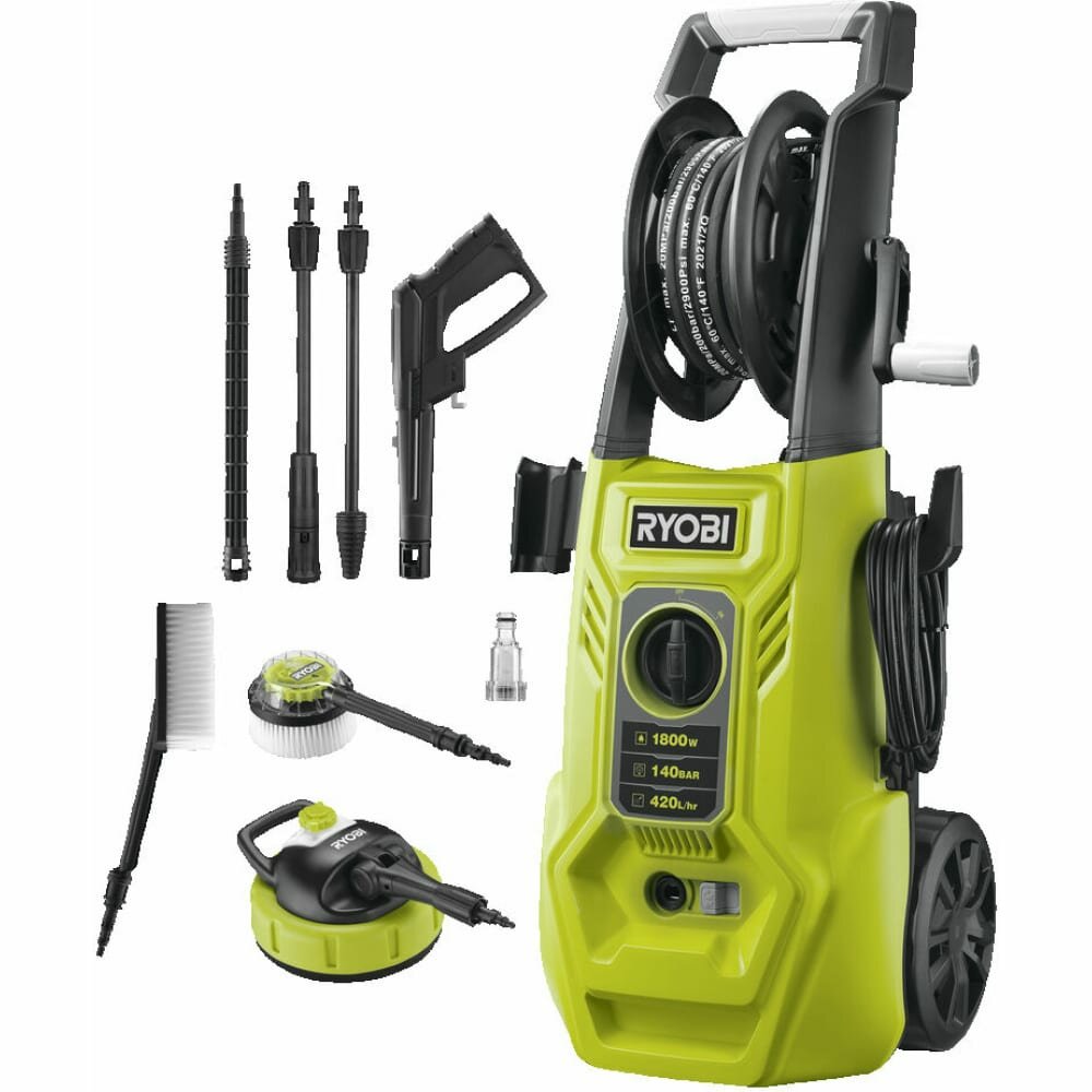 Мойка высокого давления Ryobi RY140PWA-P