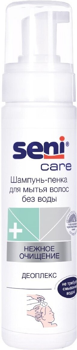 Сени CARE Шампунь-пенка (д/мытья волос без воды) 200мл