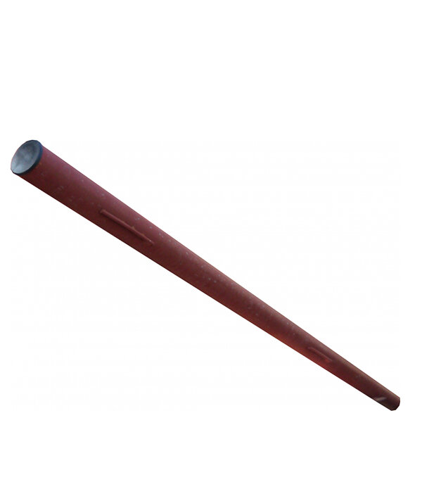 Столб для рабицы d42-45 мм 23 м грунт красно-коричневый