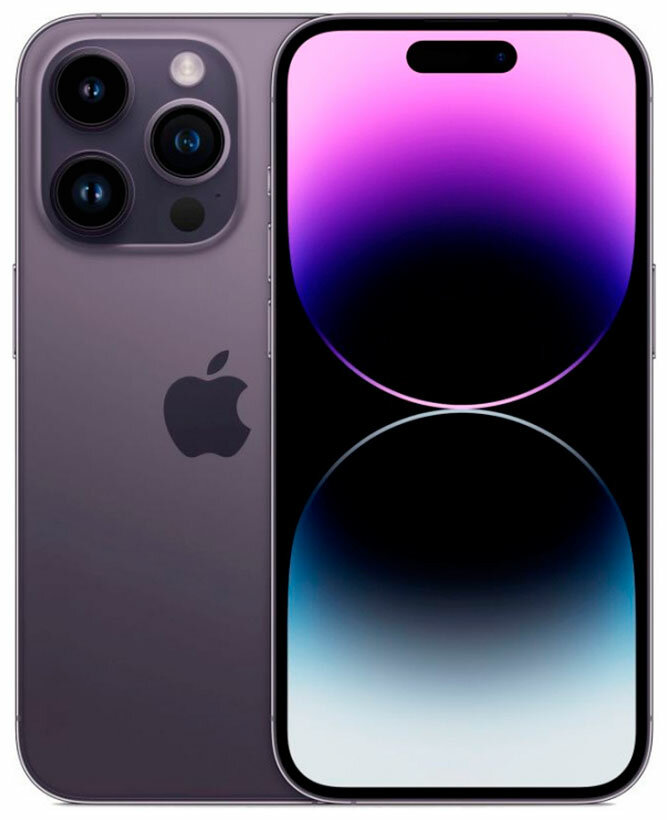 Смартфон Apple iPhone 14 Pro A2890 128Gb т.фиолетовый