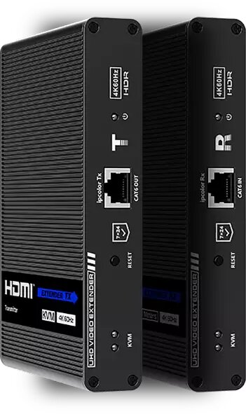 Удлинитель HDMI и USB 4K@60Гц HDMI 2.0 KVM CAT6/6a/7 до 40/70 метров Lenkeng LKV676KVM-PI