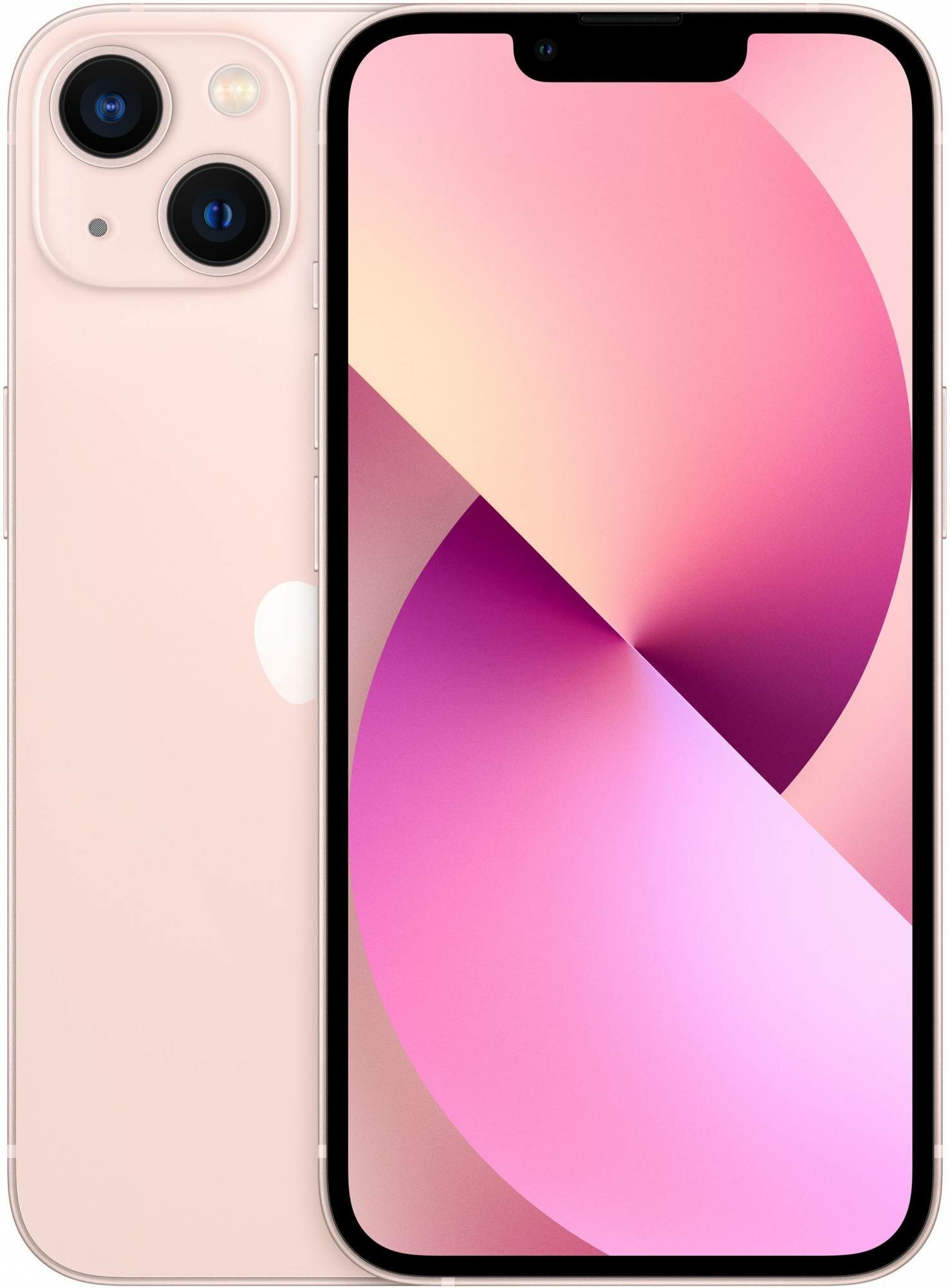 Смартфон Apple iPhone 13 A2631 128ГБ, розовый (mlne3j/a)