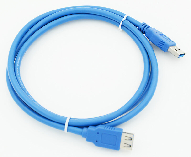 Кабель USB A(m)/USB A(f) 1.5м. Noname - фото №1