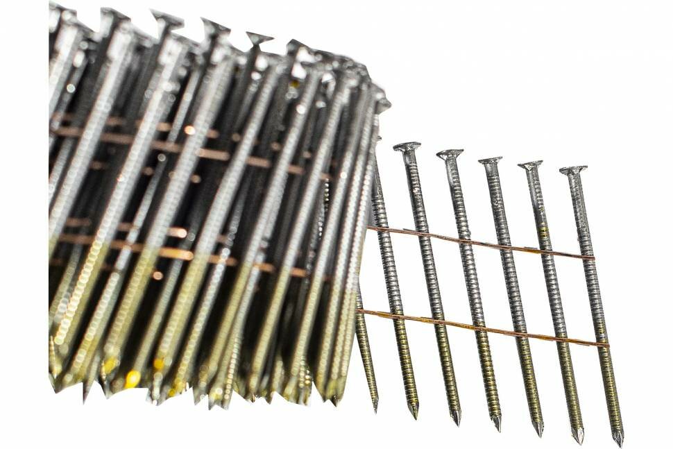 фото Барабанный гвоздь с кольцевой накаткой крепко-накрепко 2.5x45 300 34919