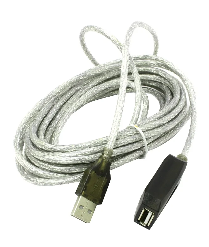 Кабель VCOM VUS7049-5M USB2.0-repeater, удлинительный активный Af> 5м