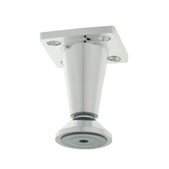 фото Опора регулируемая, Н=60 мм, цвет хром