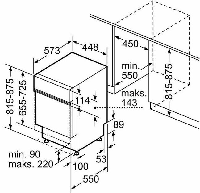 Посудомоечная машина Bosch SPI2IKS10E - фотография № 3