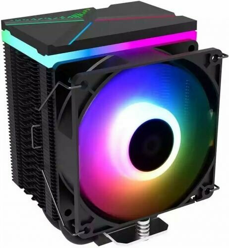 Кулер ID-Cooling SE-914-XT ARGB V2 LGA2066/2011/1700/1200/115x/AM5/AM4 (92mm fan, 600-2200rpm, 45.8CFM, 14-25.8dBA, 4-pin PWM/5V 3-pin ARGB) RET