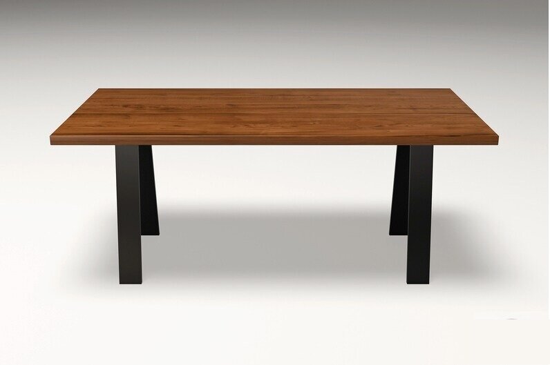 Подстолье/опора из металла для стола в стиле Лофт Модель 48 (4 штуки) - фотография № 2