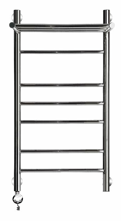 Галант-14 80х40 Электрический полотенцесушитель EL34-84-2 Белый - фотография № 1