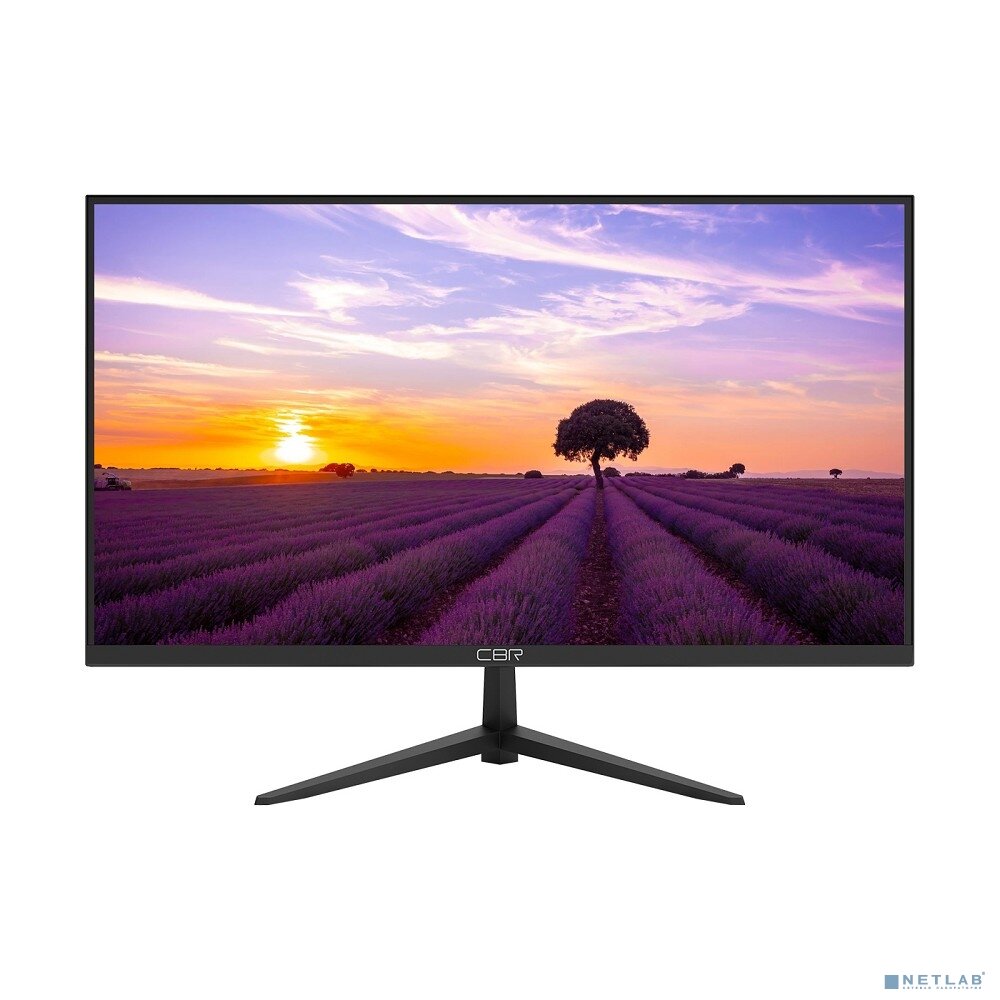 CBR Монитор CBR LCD Монитор 21.5" MF-2203 безрамочный, VA, FHD 1920x1080, 75Гц, 1*VGA, 1*HDMI, черный, кабель 1*HDMI 1.5м в комплекте LCD-MF2203-OPC чёрный