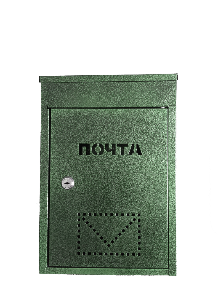 Почтовый ящик "Классик" антик зелёный