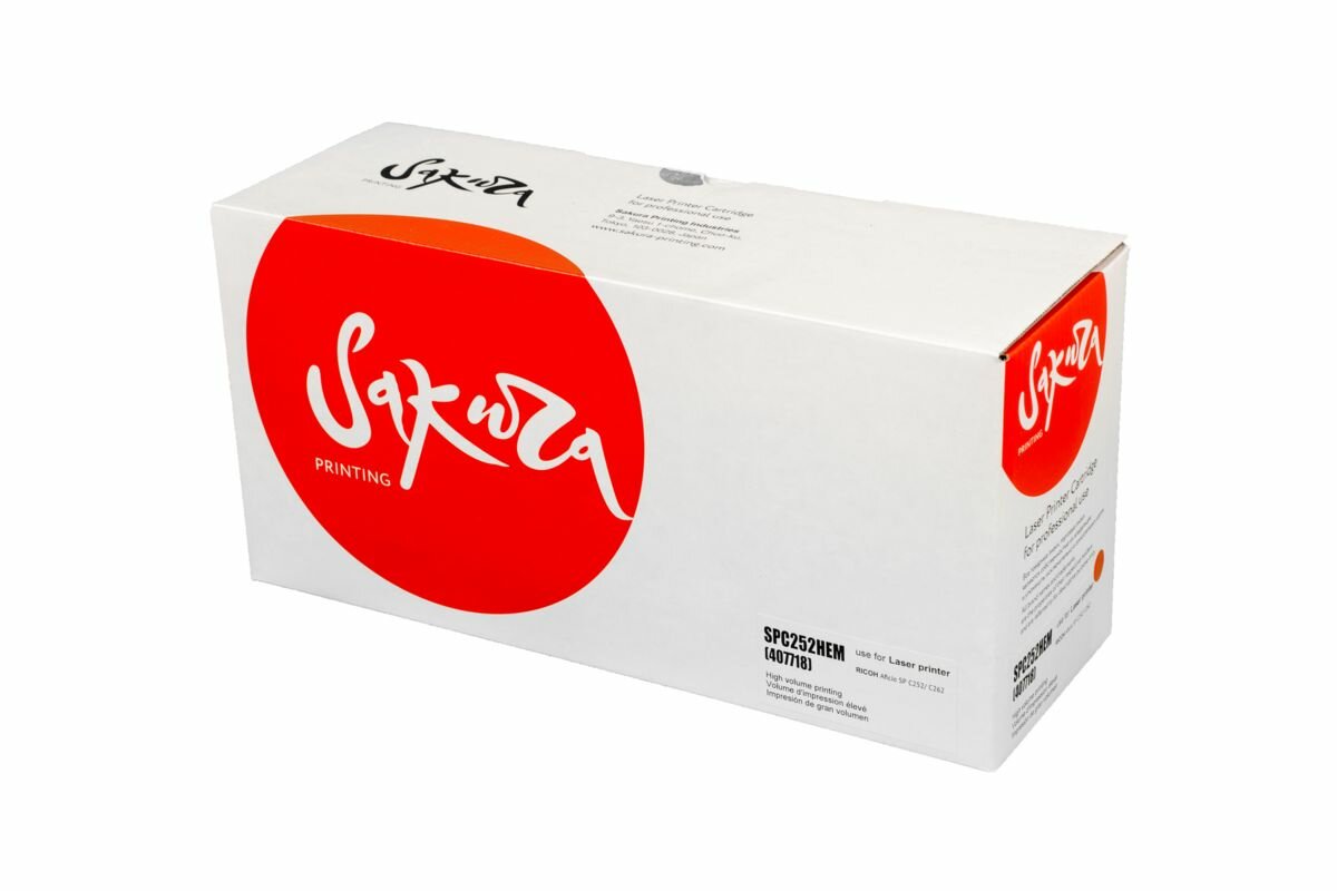 Картридж SAKURA SPC252HEM для Ricoh, пурпурный, 6000 к. Aficio SPC252/SPC262